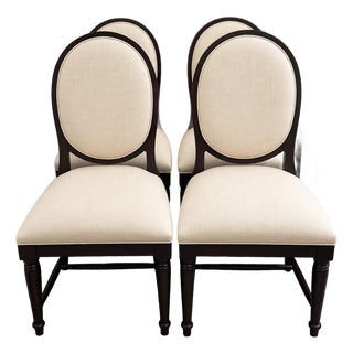 4 Vintage Restoration Hardware Dining Chairs For Sale