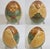 Folk Art Vintage Lot 3 Russian Hand Painted Wooden Egg Sets Plus Matryoshka Dolls For Sale - Image 3 of 12