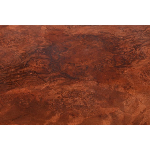 Art Deco Coffee Table in Walnut, Czech, 1930s For Sale - Image 6 of 9