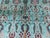 Teal Oushak Hand-Knotted Wool Rug - 7'10" X 5'8" For Sale - Image 9 of 14