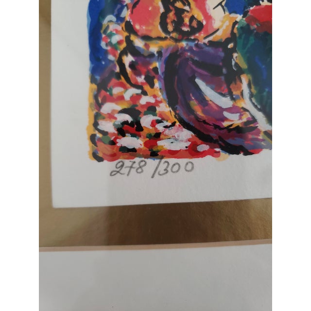 1990s 1990s “Emperor’s New Suit” Serigraph Signed and Numbered by Zamy Steynovitz, Framed For Sale - Image 5 of 7