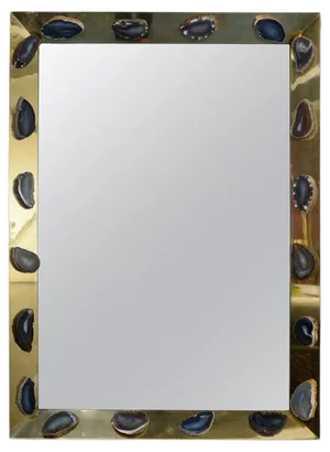 Vintage Agates Mirror