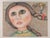 Enrico Benaglia, Portrait of a Girl, 1980s, Lithograph For Sale