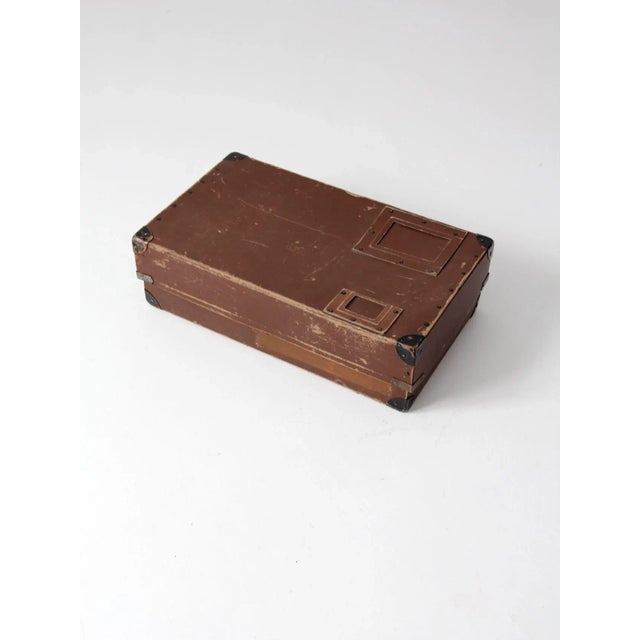 Mid 20th Century Vintage Laundry Mailing Box For Sale - Image 5 of 9