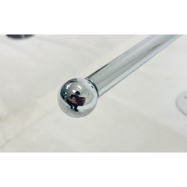 Pair of “Ionico” Chrome Wall Shelves by Vg New Trend, Italy For Sale - Image 16 of 18