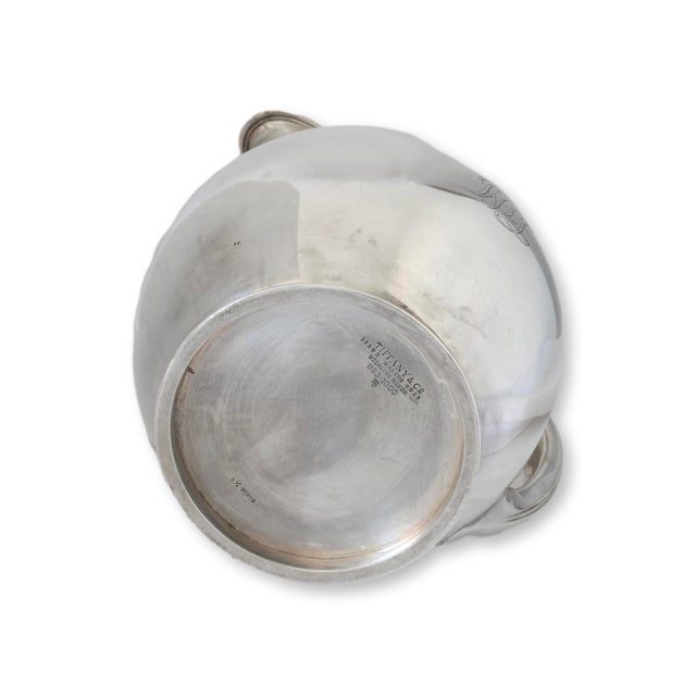 Early 20th Century Early 20th Century Large Tiffany Sterling Silver Water Pitcher For Sale - Image 5 of 5
