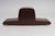 Wood German Art Deco Mahogany and Brass Mantle Clock With Key by Emes For Sale - Image 7 of 18