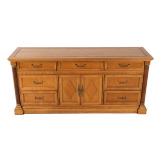 Late 20th Century Stanley Furniture Art Deco Dresser For Sale