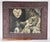 Jesus Died for Both Lithograph in Oak Leaf & Acorn Frame c.1911 For Sale - Image 11 of 14