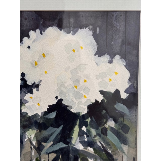 Jack Anderson Helene Framed Watercolor, Circa 2002 For Sale - Image 9 of 12