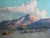 William J Bartko Desert Landscape Signed Watercolor Guache Mountain View For Sale In Los Angeles - Image 6 of 11