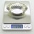 Silver Vintage Italian Genuine Silver 800 Diamond Pattern Mini Bowl Coin Tray, Brescia, 1970s For Sale - Image 8 of 11