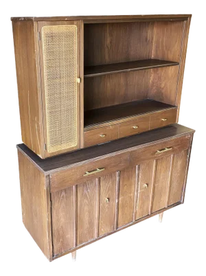 Holman Mid-Century Cupboard China Cabinet Shelf