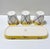 Yellow Vintage Jay Willfred Hand-Painted Ceramic Planter Set With Tray For Sale - Image 8 of 11