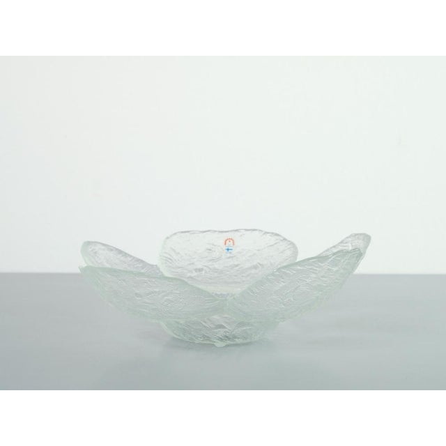 Mid-Century Finnish Shell Bowl by Perti Santalahti for Humppila, 1970s, in Very Good conditions. Designed 1970 to 1979...