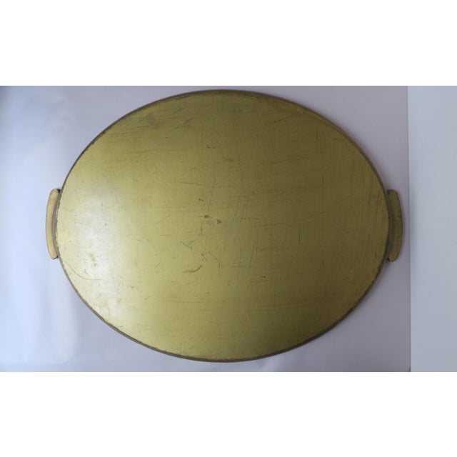 Italian Gold Giltwood Tray For Sale - Image 9 of 9