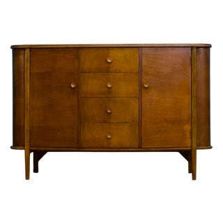 Mid-Century Modern Walnut Sideboard from Bartlett Furniture, 1950s For Sale