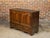 Wood Small English Georgian Period 18th Century Oak Buffet with Carved Arching Motifs For Sale - Image 7 of 12