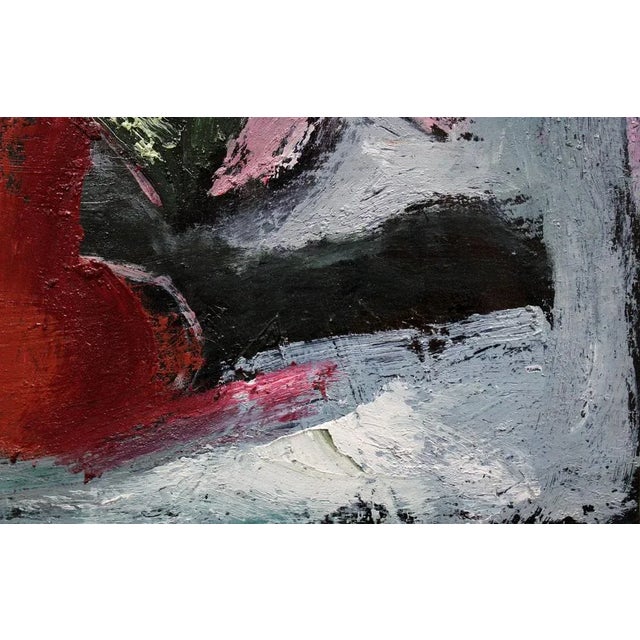 Aleksandr Rodin, Flowers, Oil on Cardboard For Sale - Image 6 of 9