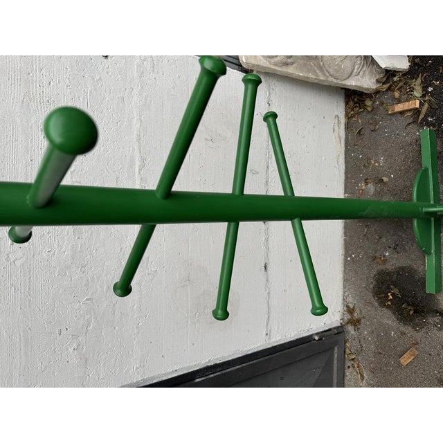 Ettore Sottsass Wooden Coat Hanger attributed to Ettore Sottsass, 1960s For Sale - Image 4 of 15
