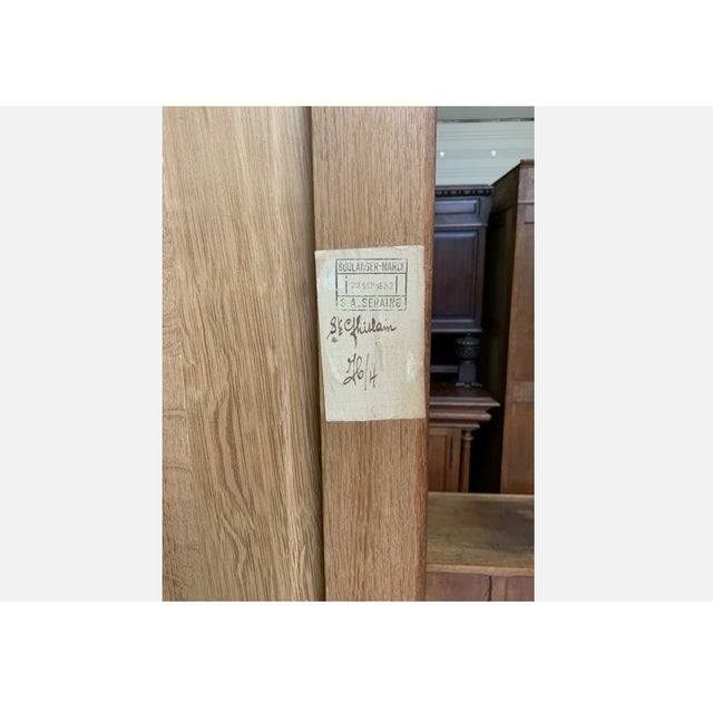 Antique Art Deco Linen Cupboard, 1932 For Sale - Image 6 of 10