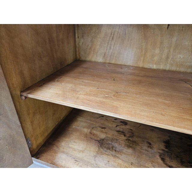 Art Deco Sideboard in Walnut and Briar with Aluminum Base, 1940 For Sale - Image 18 of 18