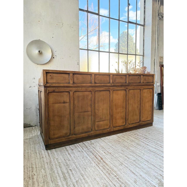 Oak Shop Counter, 1950s For Sale - Image 13 of 18