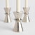 With a short, geometric base, this piece is a minimalist design. Paired with a standard size taper candle, a fitting...