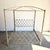 Vintage Hollywood Regency Iron Canopy Bed For Sale - Image 4 of 11