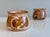 Rustic Handmade Patterned Ceramic Mugs with Handles by Helma Klett, Germany, 1990s, Set of 2 For Sale - Image 3 of 10