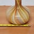 Murano Vintage Murano Style Art Glass Pinstripe Hand Blown Vase For Sale - Image 4 of 5