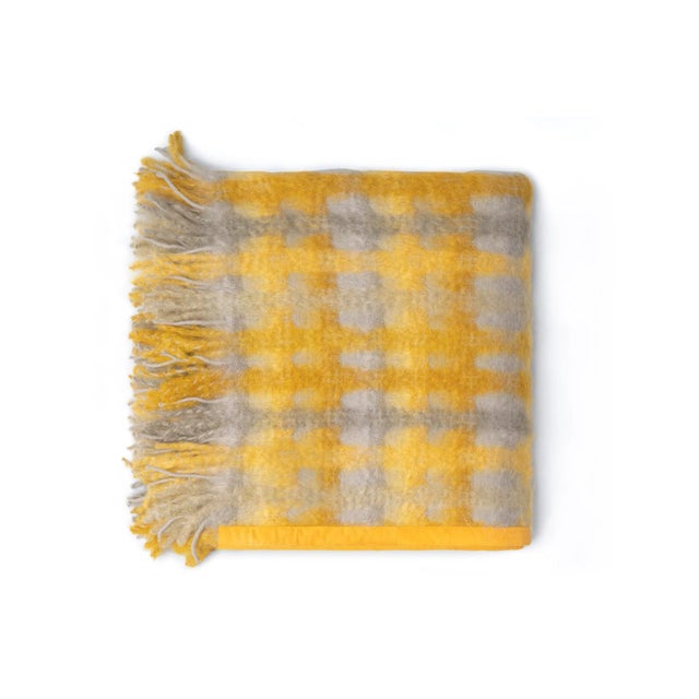 Not Yet Made - Made To Order Roma Mohair Plaid by Chiara Mennini for Midsummer-Milano For Sale - Image 5 of 5