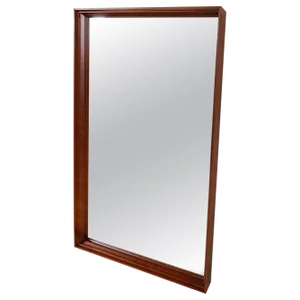 Large Mid-Century Modern Mirror in Walnut, Sweden, 1960s
