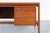 Mid-Century Modern Mid-Century Modern Executive Teak Desk by Arne Vodder for h.p. Hansen, 1960s For Sale - Image 3 of 12