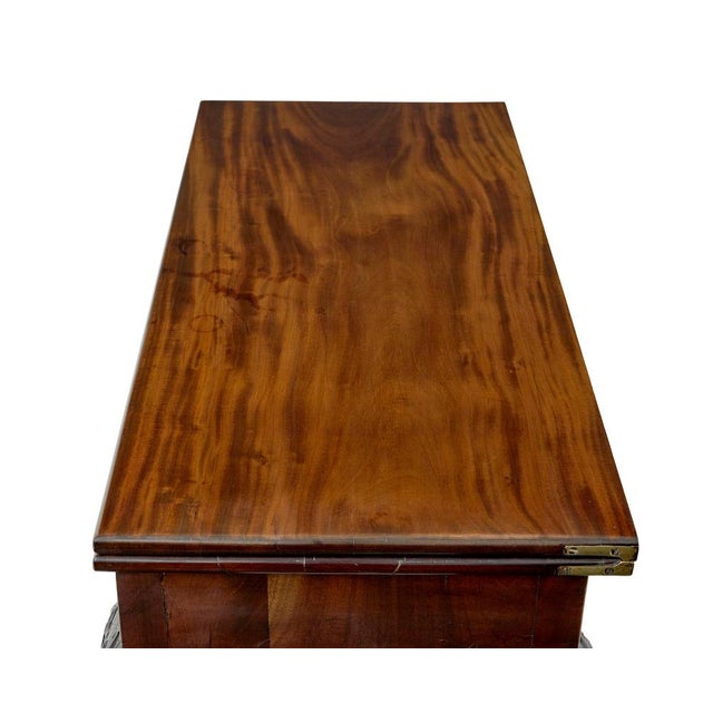 Wood Chippendale Revival Carved Game Table, 1880s For Sale - Image 7 of 11