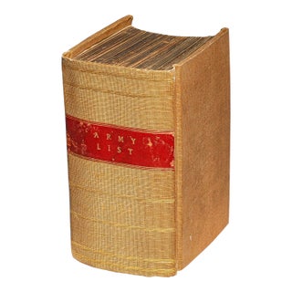 Fascinating Antique 1879 British Army List April–June Anglo-Zulu War Victorian Military Reference Book Militaria History For Sale