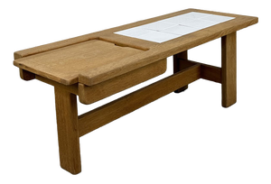 Coffee Table by Guillerme et Chambron, 1960s