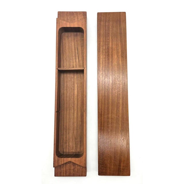 1960s Jens Quistgaard Teak Wood Jewelry Box For Sale - Image 10 of 12