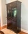 English Two Piece China Cabinet For Sale - Image 4 of 16