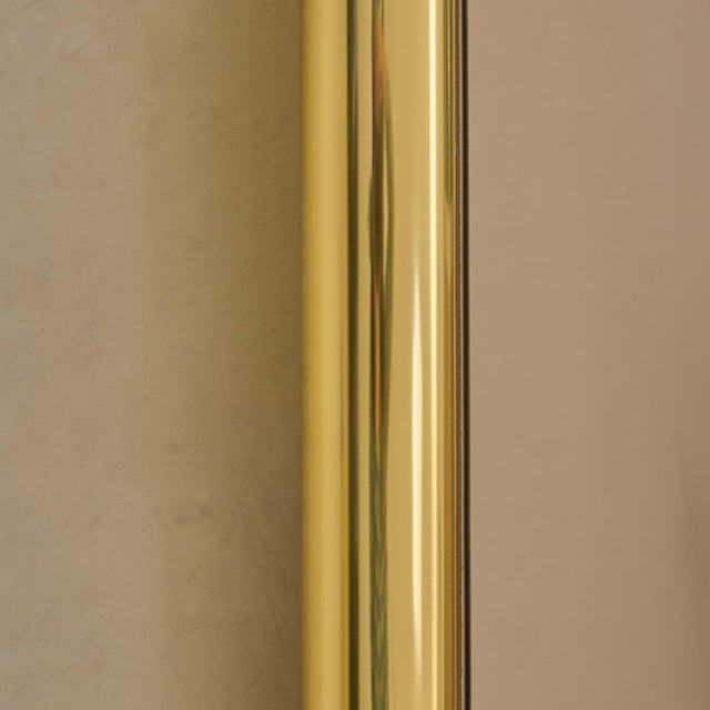 Italian Smoked Bronze Wall Mirror No. 02 Attributed to Luciano Frigerio, 1970s For Sale - Image 9 of 12