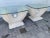 Postmodern Vintage Postmodern Tessellated Mactan Stone/Travertine Side Tables Attributed to Magnussen Ponte - Set of 2 For Sale - Image 3 of 15