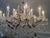 19th C. Rococo Iron & Crystal Round Chandelier From Rh, Designed by Timothy Oulton With a Rustic Metal Frame and Cascading Cut Crystal. For Sale In Providence - Image 6 of 7