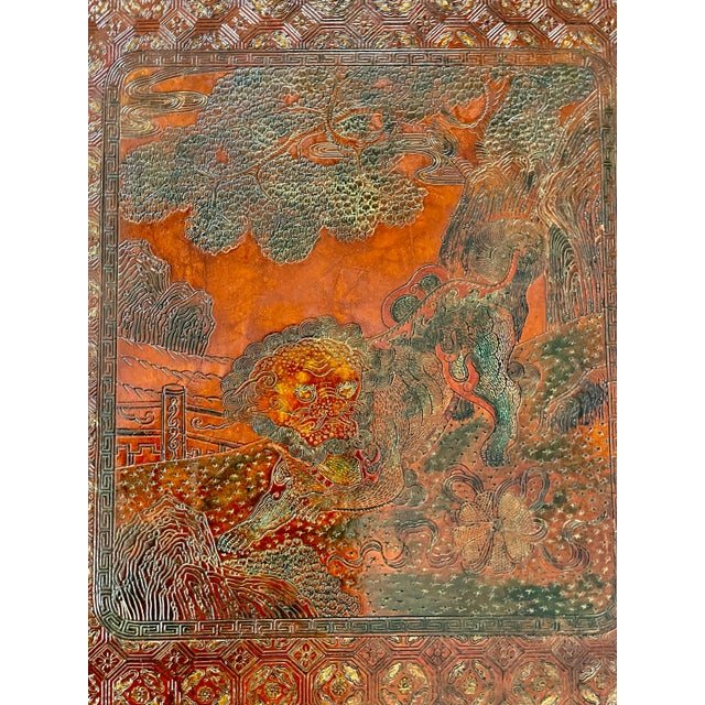 1940's French Chinoiserie Lacquer Coffee Table, For Sale - Image 9 of 18