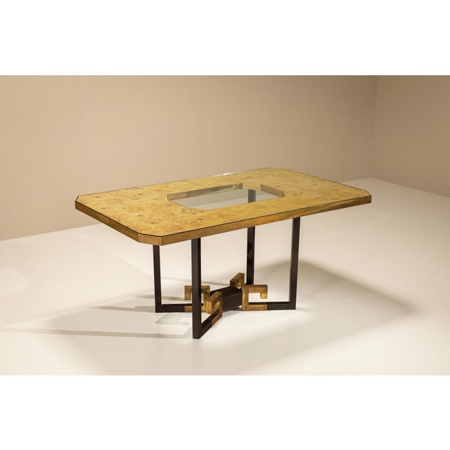 Dining Table by Sandro Petti for Angelo Metallarte, Italy, 1970s For Sale - Image 14 of 14