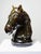 Horse Head or Chess Knight in Glazed Terracotta, France, 1980s For Sale - Image 6 of 17