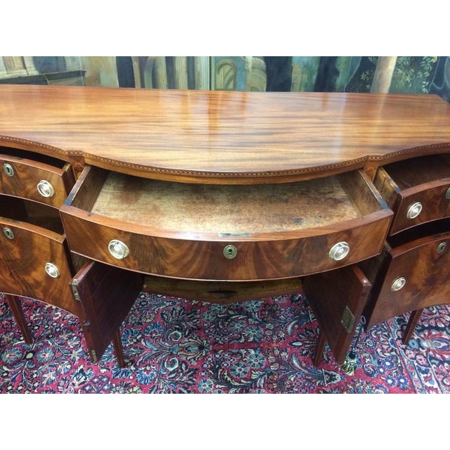 Antique Federal Sideboard, Period Sideboard, Baltimore Buffet For Sale - Image 11 of 18