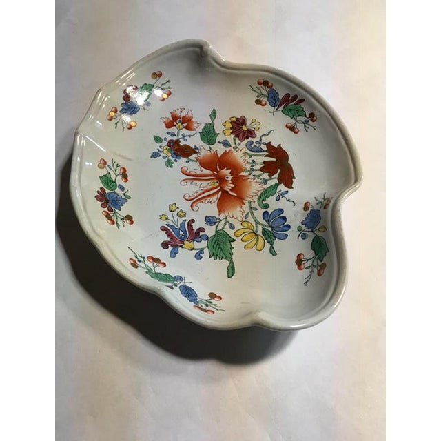 Ceramic Mid-18th Century Porcelain Hand Painted Tulip Decor Bowl by Richard Ginori, 1750 For Sale - Image 7 of 18