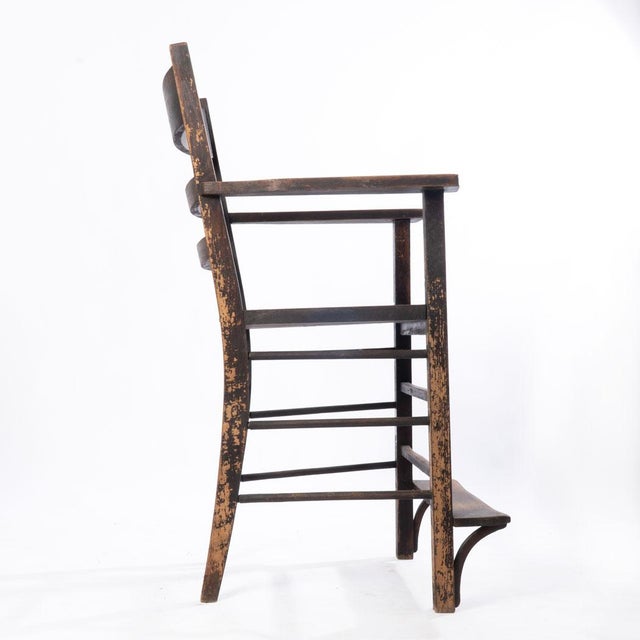 Early 20th Century Pair of Billiard Chairs For Sale - Image 12 of 14