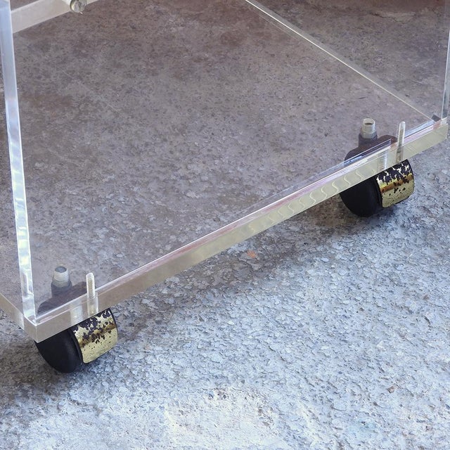 Mid-Century Modern Space Age Side Table, France, 1970s For Sale - Image 3 of 10