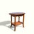 Late 20th Century Vintage Oval Wood Side Table With Scalloped Edge and Lower Shelf For Sale - Image 5 of 12